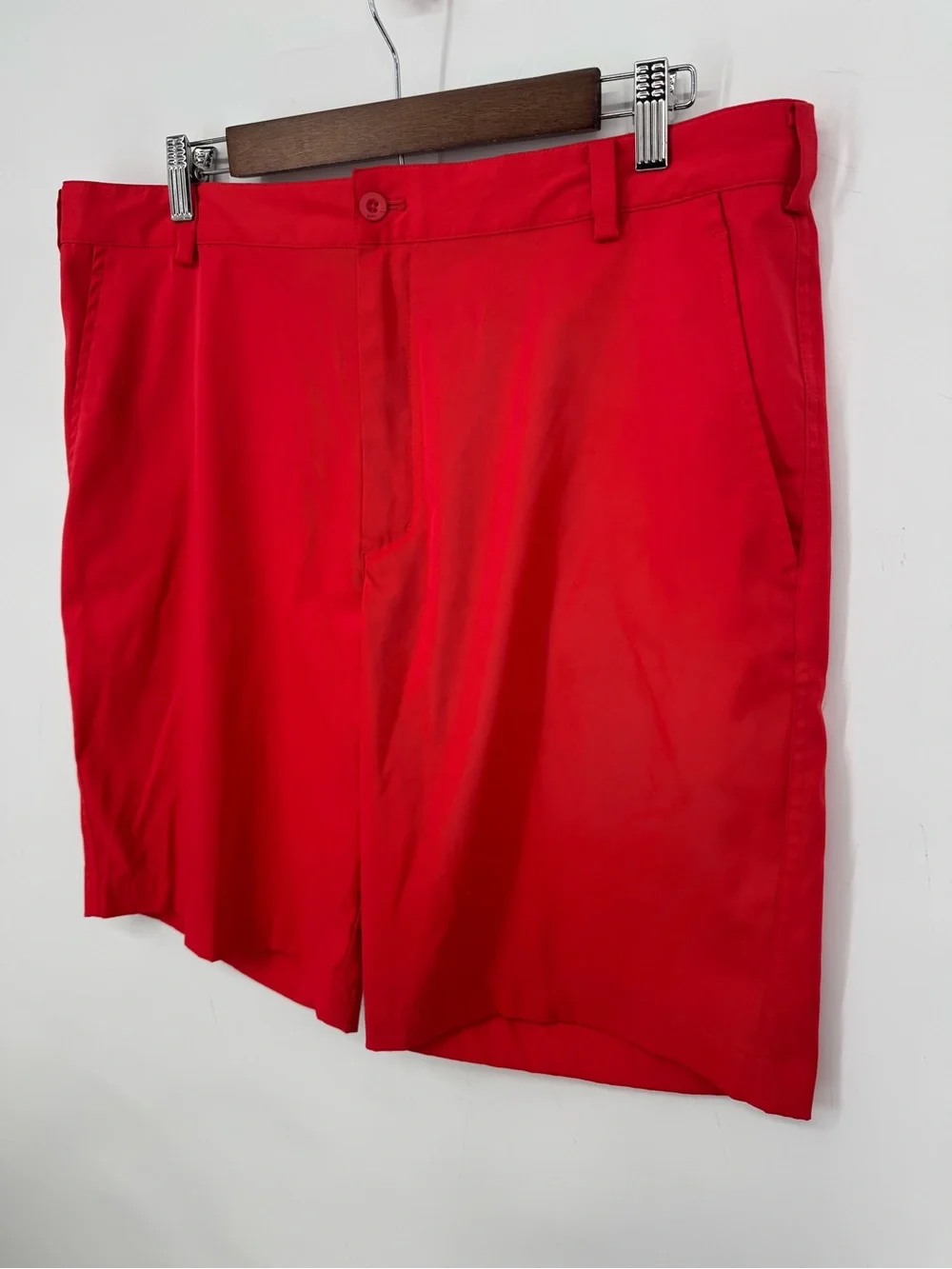 Nike Golf Men's Red Performance Wear Dri-Fit Activewear Sports Shorts Size 36